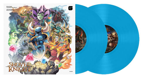 Vinyle Shovel Knight The Definitive Soundtrack 2lp Blue